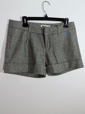 Killah Miss 60 Y2K Cuffed Tweed Wool Shorts